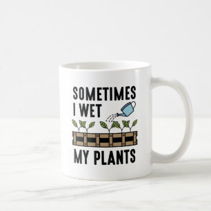 Ibland Blötter jag mina växter Kaffemugg