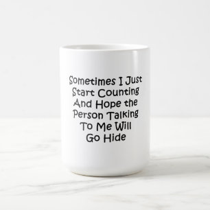 Ibland börjar jag bara räkna kaffemugg