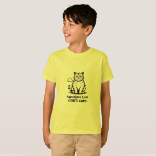 Ibland bryr jag mig inte t shirt