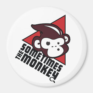 Ibland den magnetiska knappen Monkey Magnet