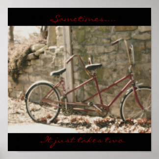 Ibland.... Det tar bara två Poster