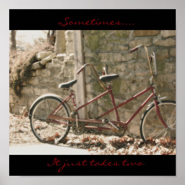 Ibland.... Det tar bara två Poster (Framsidan)