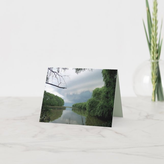 Ibland en övergående storm… kort (Framsida)