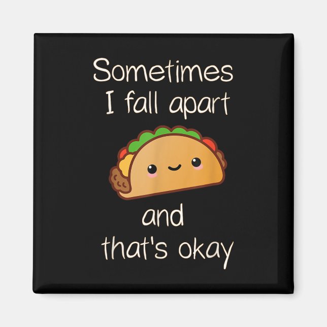 Ibland faller jag samman och det är okej Taco  Magnet (Framsidan)