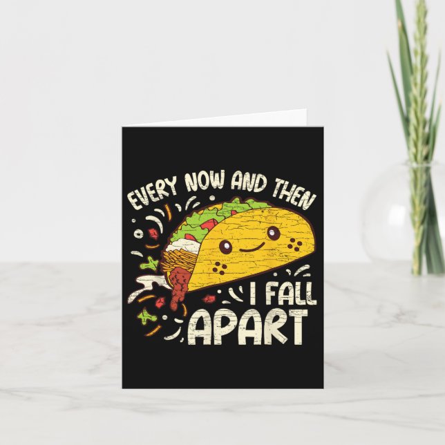 Ibland faller jag sönder Taco 1  Kort (Framsida)