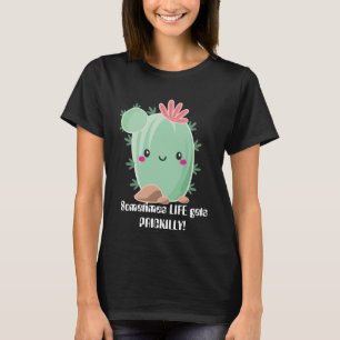 Ibland får livet prickilli cactus kawaii tröja