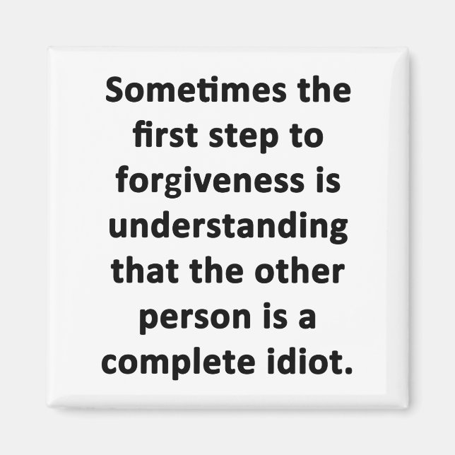 Ibland första steget magnet (Framsidan)