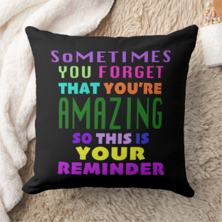 Ibland glömmer du att din Fantastisk Kudde