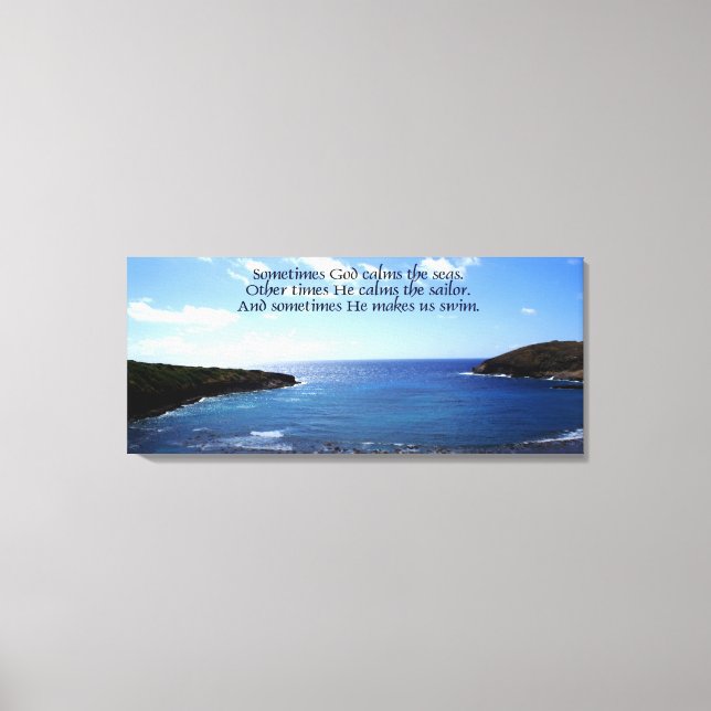 Ibland gör han oss Simmor förstörda på Canvas (Framsida)