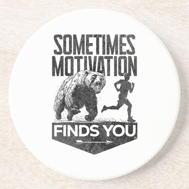 Ibland hittar Motivation dig på ett lustigt sätt a Underlägg (Framsidan)