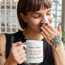 Ibland jag Lag Humor LOL Tea-kaffe Mugg