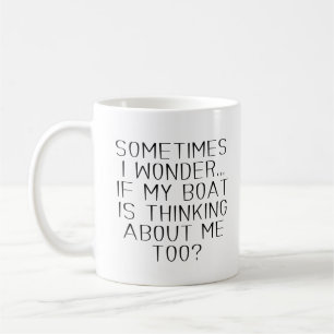 Ibland jag om min båt tänker på mig kaffemugg