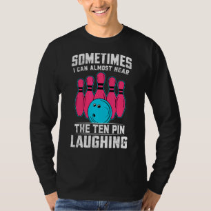 Ibland kan jag nästan höra de tio stickproven. t shirt