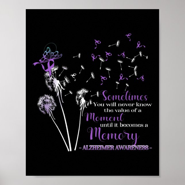 Ibland kommer du aldrig att känna till Alzheimers  Poster (Framsidan)