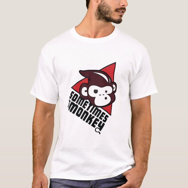 Ibland Manarna Monkey T Shirt (Framsida)