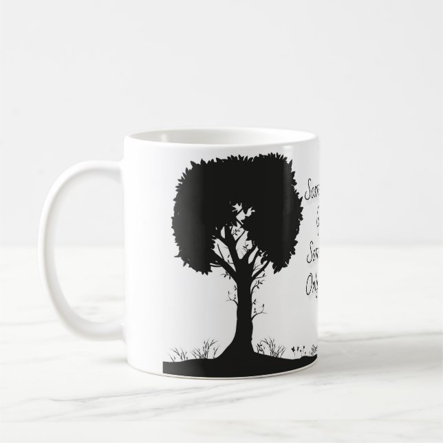 Ibland måste du att låta något gå… kaffemugg (Vänster)