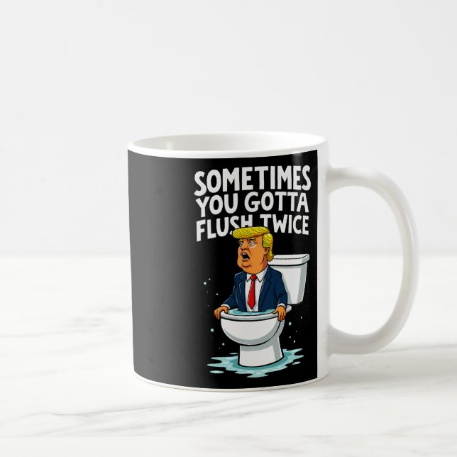 Ibland måste man spola två gånger 1 kaffemugg (Höger)