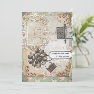 Ibland måste man ta chanser med inspire-kort tack kort