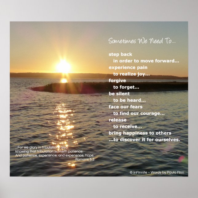 Ibland måste vi...Religiösa Poster (Framsidan)