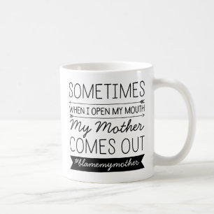 Ibland när jag öppnar min mun-Anpassningsbar #Ha Kaffemugg