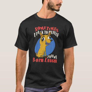 Ibland pratar jag med mig själv då skrattar vi båd t shirt