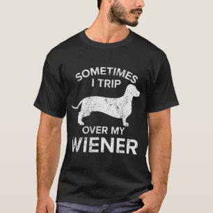 Ibland Resa över min Wiener Hund tröja Dachshun
