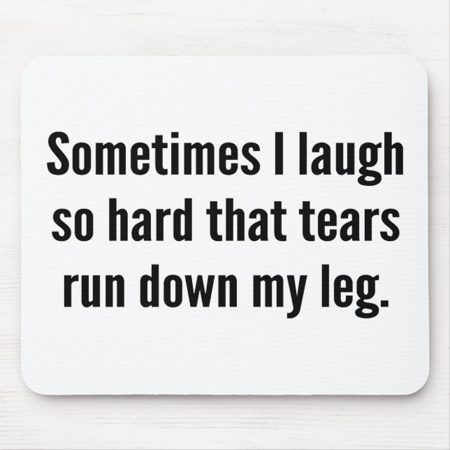 Ibland sänker jag så hårt att Tårar Springa ner mi Musmatta (Framsidan)