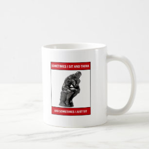 Ibland sitter tänker jag och och ibland sitter ja kaffemugg