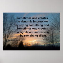 IBLAND SKAPAR man DALAI LAMA-POSTER Poster