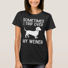 Ibland snubblar jag över min wienerrolig dachshund t shirt