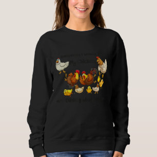 Ibland undrar jag om mina hönor tänker på mig t shirt
