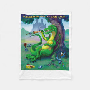 Ibland vinner Dragon Wins Fleecefilt