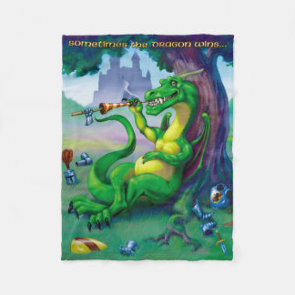 Ibland vinner Dragon Wins Fleecefilt