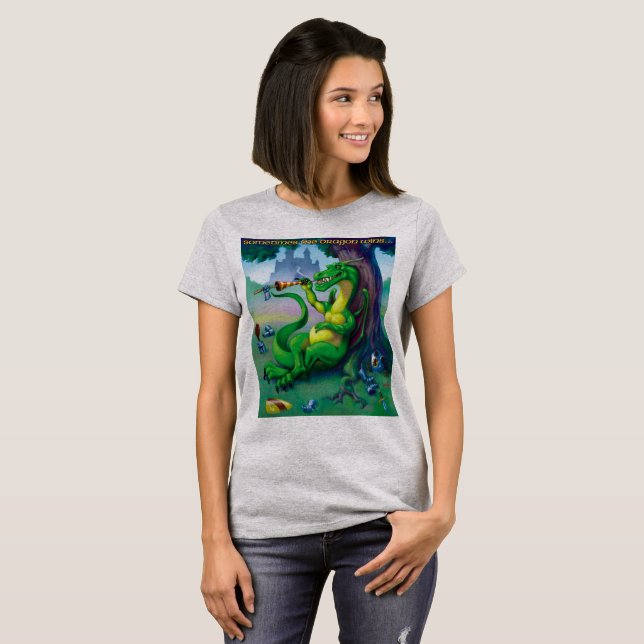 Ibland vinner Dragon Wins T-shirt (Hel framsida)