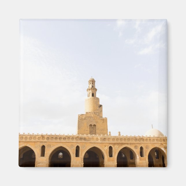 ibn tulun mosque in Cairo,Egypten Magnet (Framsidan)