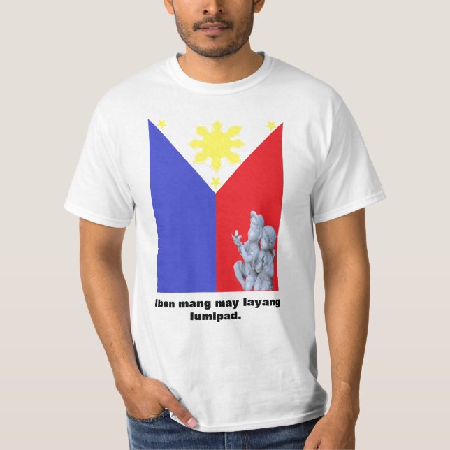 Ibon Mang majLayang Lumipad T-tröja Tee (Framsida)