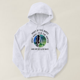 IBONELTD. BIRDS ÄR ÅTERSTÅENDE 4 dbgr Hoodie