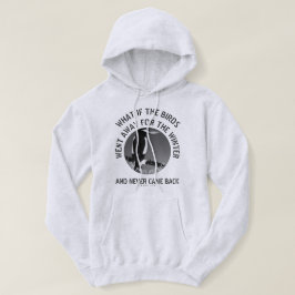 IBONELTD. BIRDS ÄR ÅTERSTÅENDE 4 dbgr Hoodie