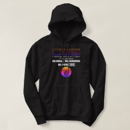 IBONELTD. GLOBAL VARMNING ÄR VÅRT CUE 2d Hoodie