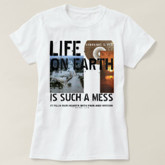 IBONELTD. LIFE ON EARTH 2d T Shirt