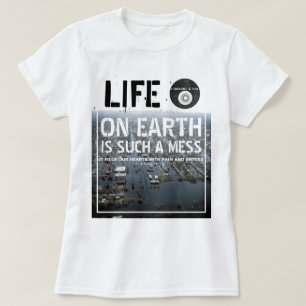 IBONELTD. LIV PÅ JORD 3 T-Shirt