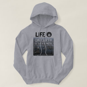IBONELTD. LIVET PÅ JORD 3 HOODIE