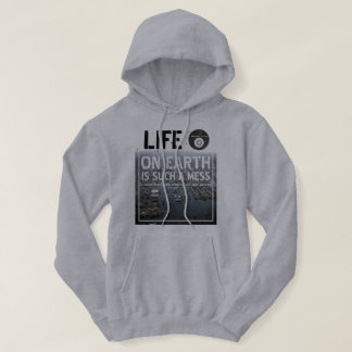 IBONELTD. LIVET PÅ JORD 3 HOODIE
