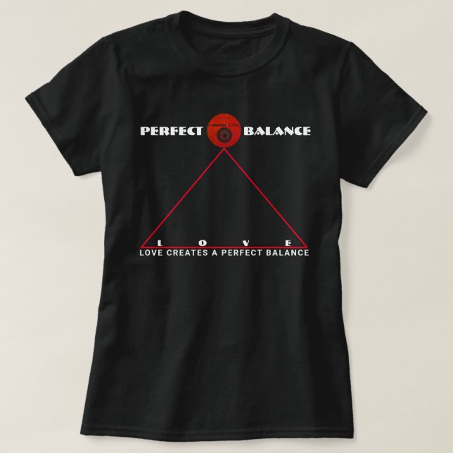 IBONELTD. PERFEKT BALANS 4 T-Shirt (Design framsida)