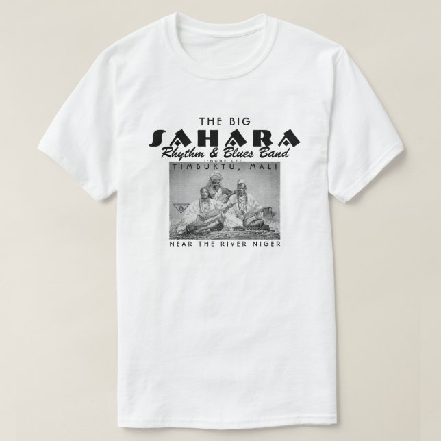 IBONELTD. STORA SAHARA R&B-BAND 2b T Shirt (Design framsida)