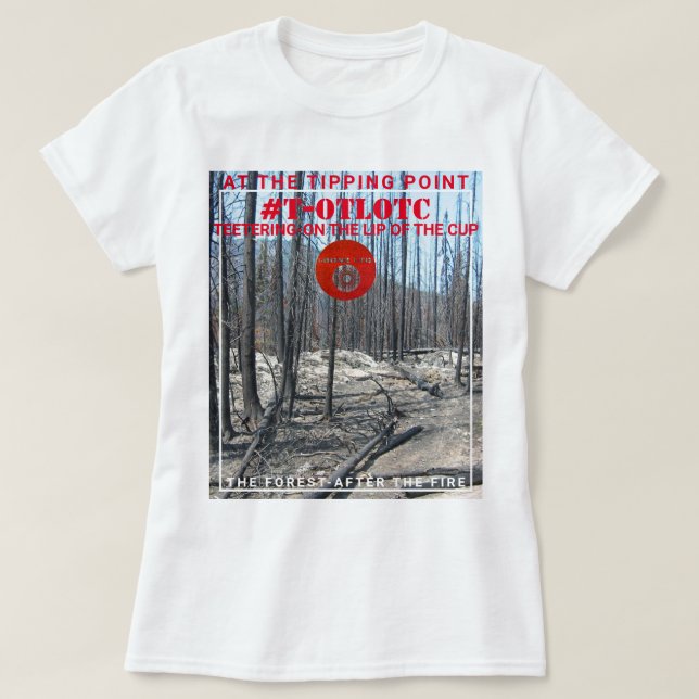 IBONELTD. #T-OTLOTC BRÄNDERNA T SHIRT (Design framsida)