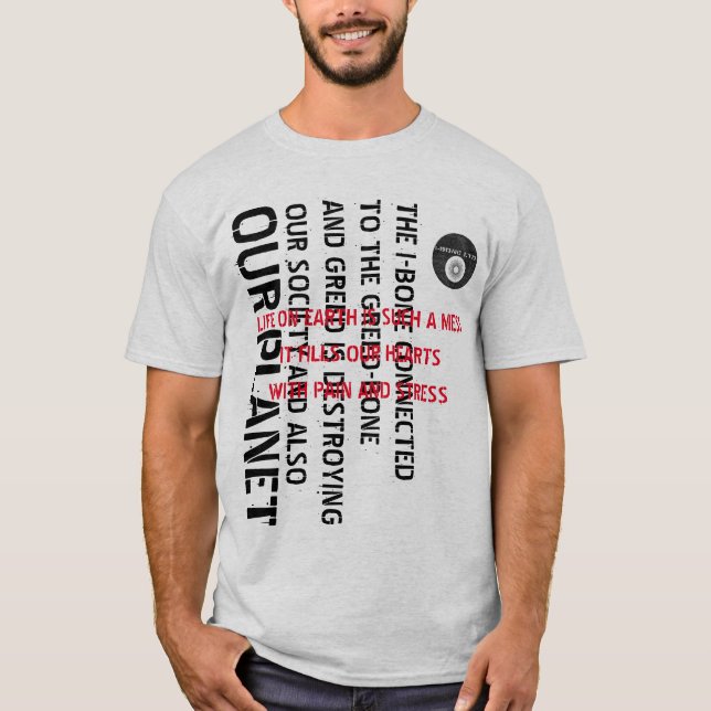 IBONELTD. T-SHIRT IBGB 1 (Framsida)