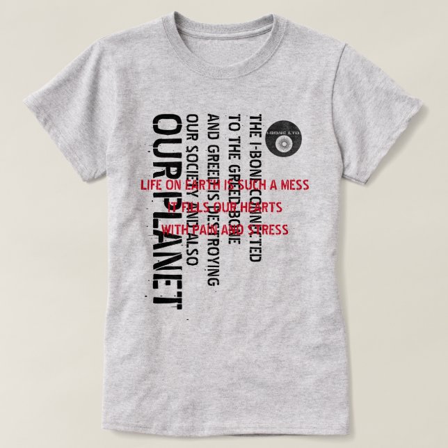 IBONELTD. T-SHIRT IBGB 1 (Design framsida)
