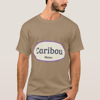 ibou Maine Klistermärken T Shirt