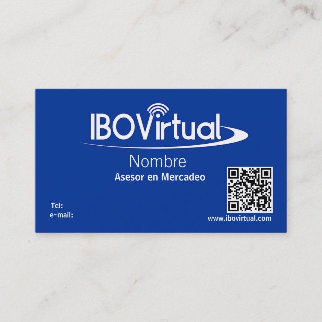 IBOVirtual Visitkort (Framsida)